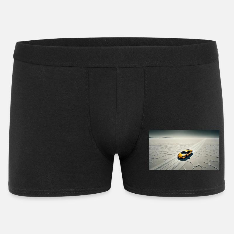 Auto - Männer Boxer Shorts - Schwarz