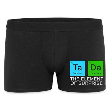 The Element Of Surprise - Men's Boxer Shorts - black - Front