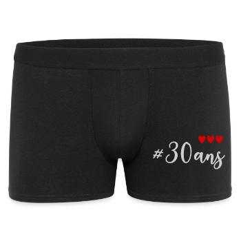 30. 30 YEARS. 30th ANNIVERSARY. 30 YEARS ANNIVERSARY. - Men's Boxer Shorts - black - Front
