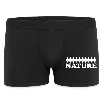NATURE - Men's Boxer Shorts - black - Front