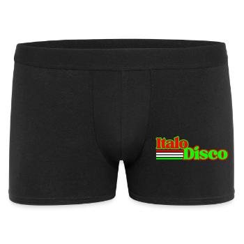 Italo Disco vintage - Men's Boxer Shorts - black - Front
