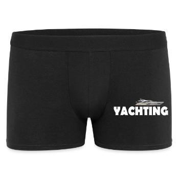 Yachting - Men's Boxer Shorts - black - Front