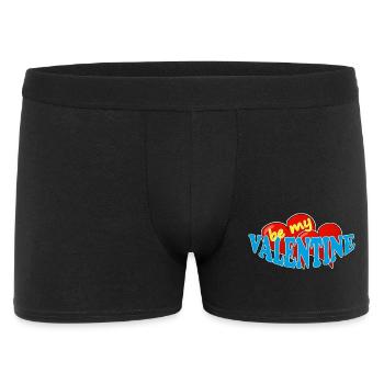 Valentine - Boxer Homme - noir - Devant