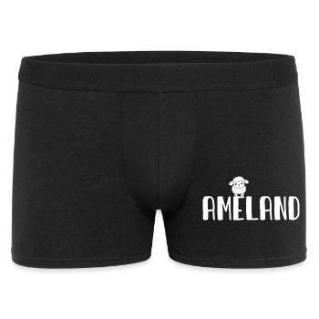 Mouton doux Ameland - Boxer Homme - noir - Devant