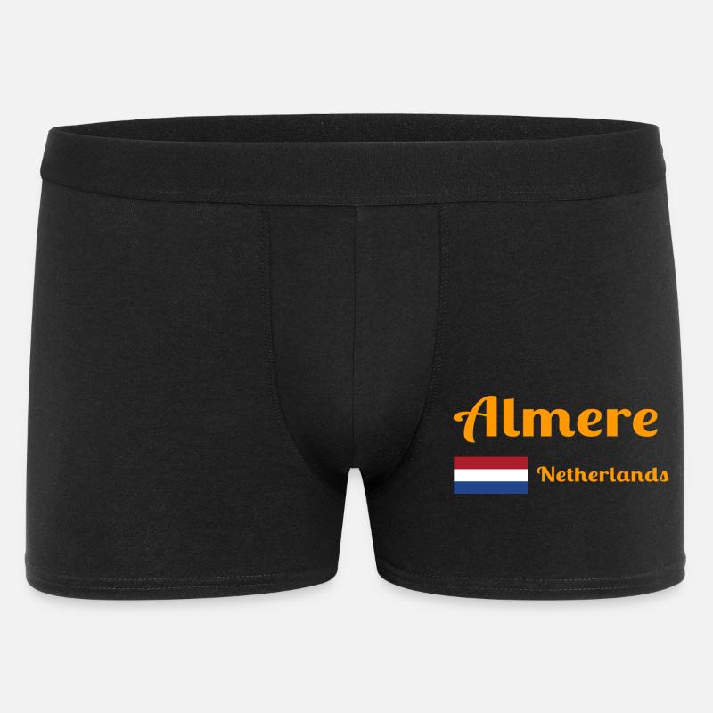 Almere Pays-Bas - Imprimés élégants - Boxer Homme - noir