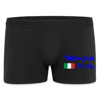 Bologne, Italie - Imprimés élégants - Boxer Homme - noir - Devant