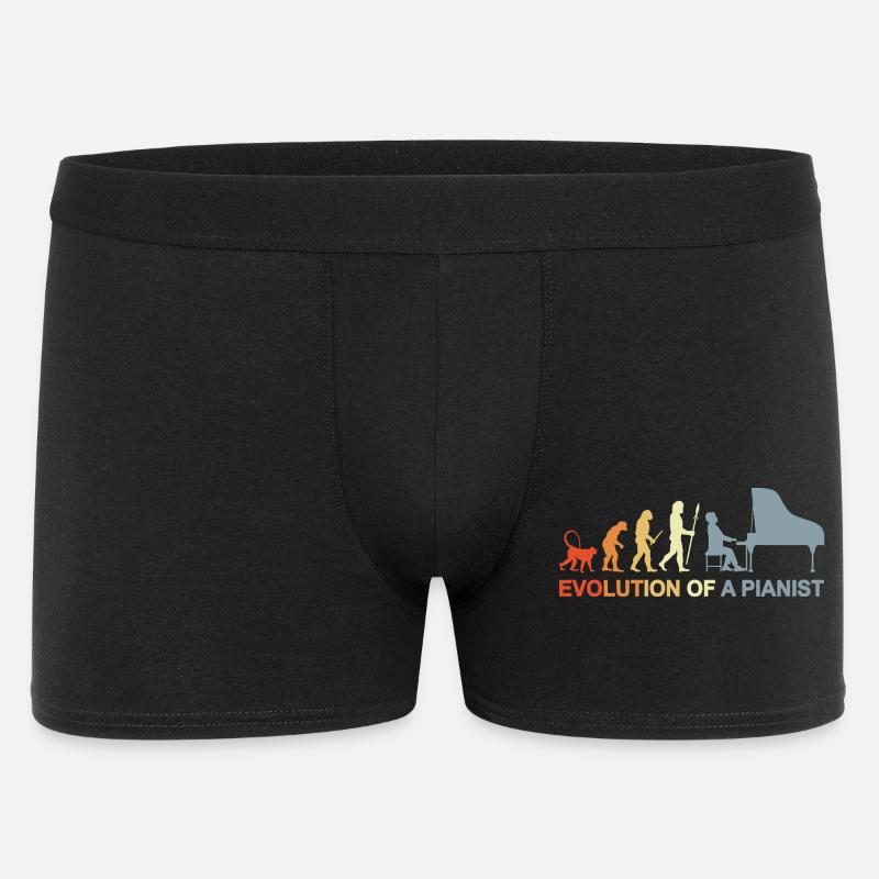 Piano Evolution - Men's Boxer Shorts - black