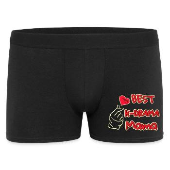 Beste Mutter beste kdrama Mama - Männer Boxer Shorts - Schwarz - Vorne
