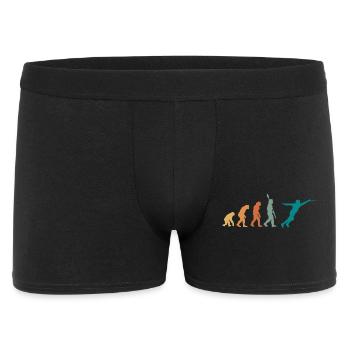 Evolution Retro Fechten - Männer Boxer Shorts - Schwarz - Vorne