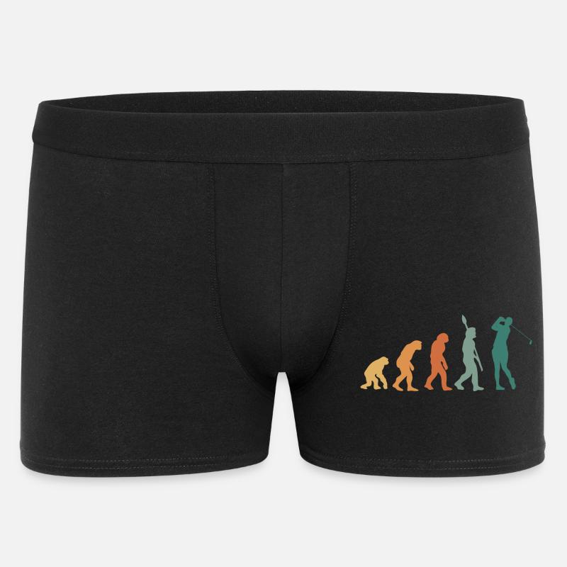 Evolution Golf Retro - Men's Boxer Shorts - black