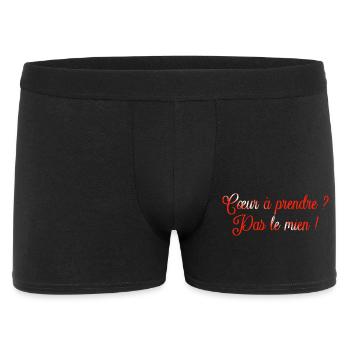 VALENTINES DAY HEART LOVE LOVE ROSE c - Men's Boxer Shorts - black - Front