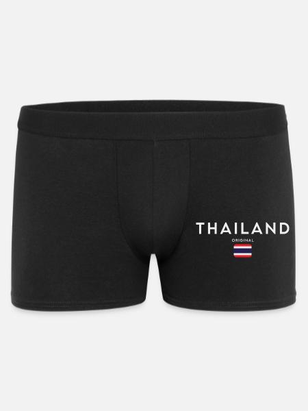 Flag of Thailand, Thai pride - Men's Boxer Shorts - black