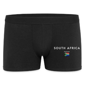 Drapeau sud-africain, fierté sud-africaine - Boxer Homme - noir - Devant