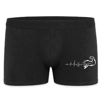 Barre Flex Heartbeat - Boxer Homme - noir - Devant
