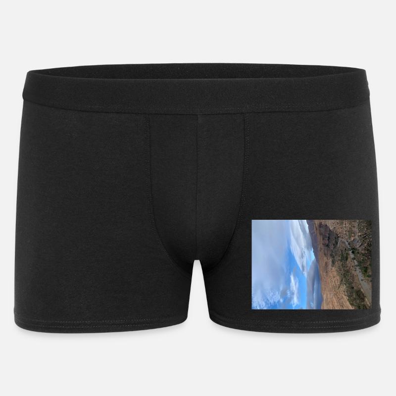 صورة لحضارة البربر - Männer Boxer Shorts - Schwarz