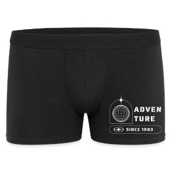 Aventure Explorer Voyage 1983 - Boxer Homme - noir - Devant