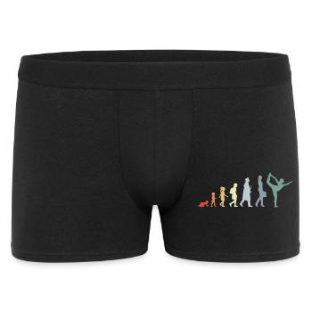 Development into a yoga teacher - Men's Boxer Shorts - black - Front