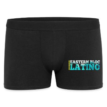 Bloc de l’Est Latino Kazakh Kazakhstan Cadeau - Boxer Homme - noir - Devant