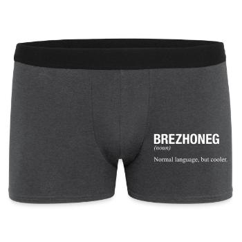 BREZHONEG Breton Brittany - Men's Boxer Shorts - charcoal grey - Front