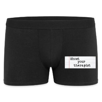 Ghost Your Therapist - Men's Boxer Shorts - black - Front