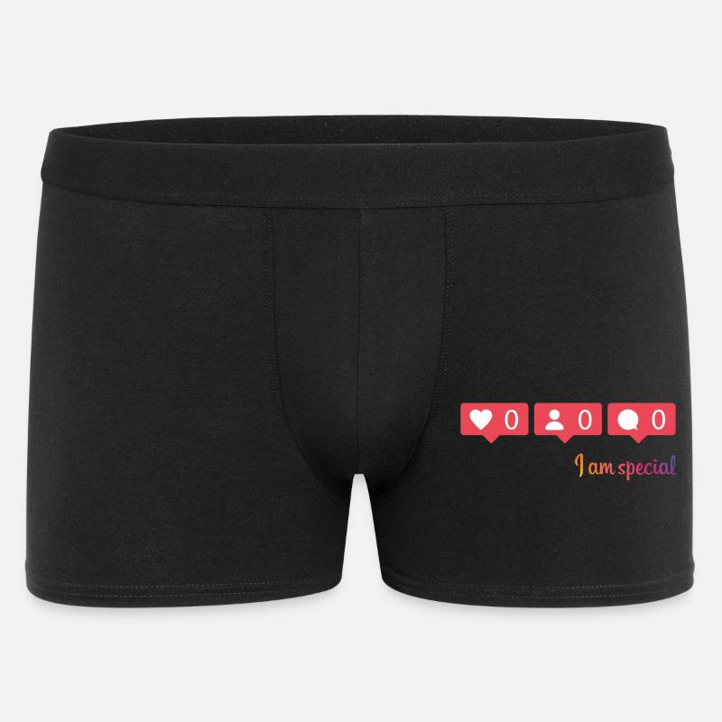likes - Männer Boxer Shorts - Schwarz