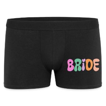 Mariée - Boxer Homme - noir - Devant