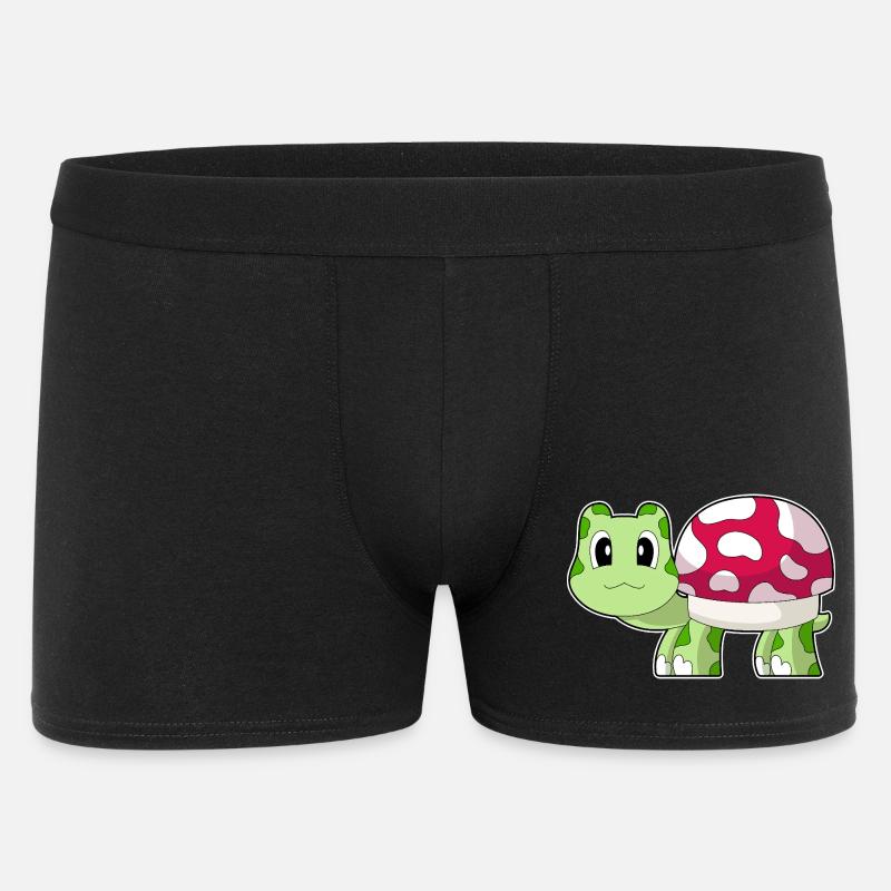 Champignon Tortue - Boxer Homme - noir