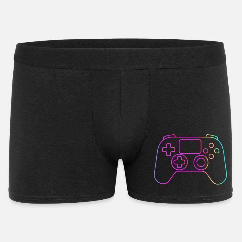 Game Controller Sketch - Men's Boxer Shorts - black