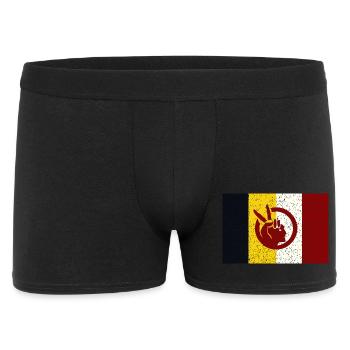 American Indian Movement - Men's Boxer Shorts - black - Front