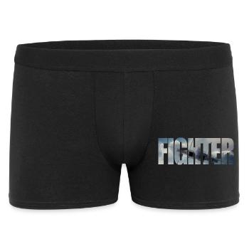Fighter F-15 Eagle - Men's Boxer Shorts - black - Front