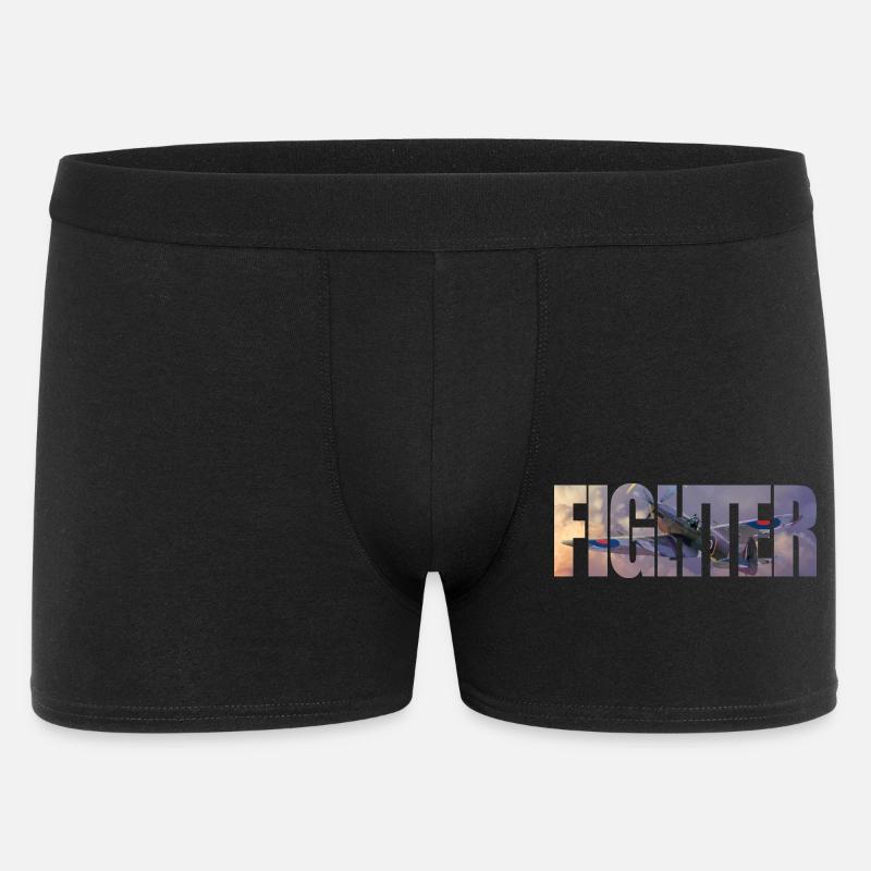 Fighter Spitfire - Men's Boxer Shorts - black