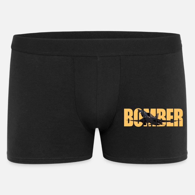 Bomber Tu-22 M3 - Men's Boxer Shorts - black