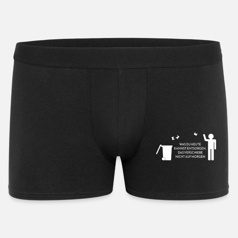 entsorgen - Männer Boxer Shorts - Schwarz