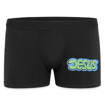 Jésus - Boxer Homme - noir - Devant