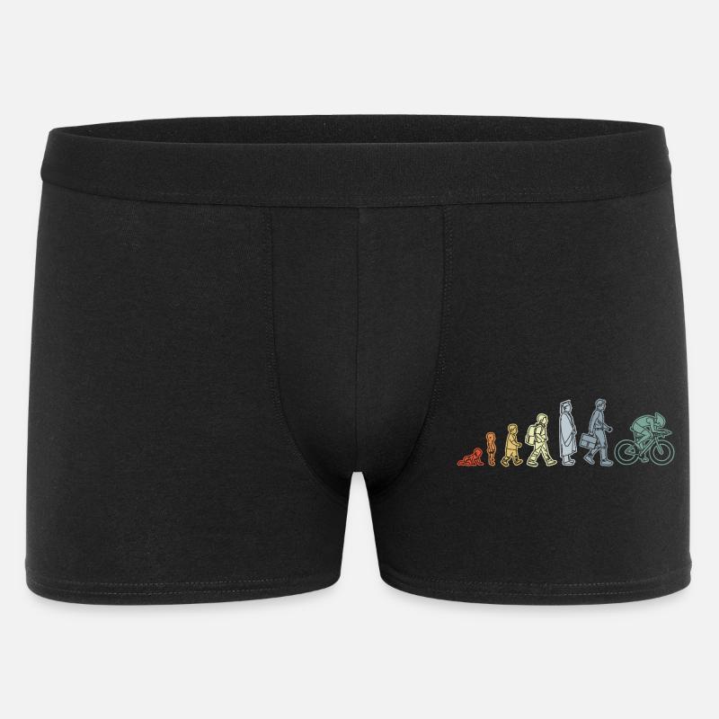 Cyclist Evolution - Men's Boxer Shorts - black