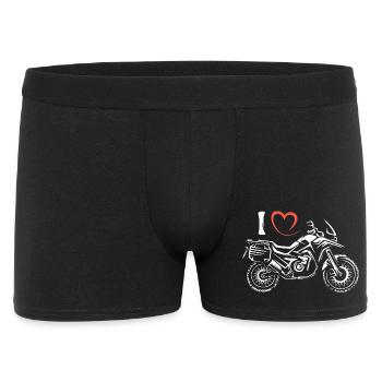 J’aime Enduro - Voyage Motards et Fans de Moto - Boxer Homme - noir - Devant