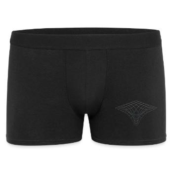 Relativity Geometry – Space-Time Curvature Physics - Men's Boxer Shorts - black - Front