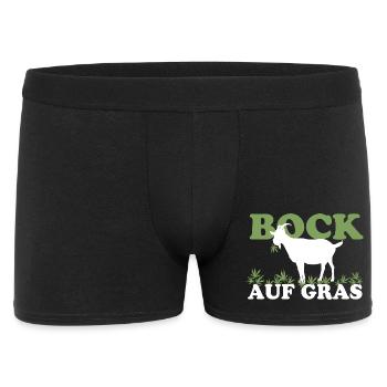 Bock auf Gras - Boxer Homme - noir - Devant