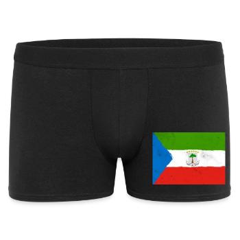 Flag of Equatorial Guinea - Men's Boxer Shorts - black - Front