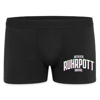 Région de la Ruhr Ruhrpott Effet Glitch original - Boxer Homme - noir - Devant