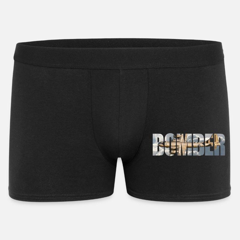 B-29 Superfortress - Männer Boxer Shorts - Schwarz
