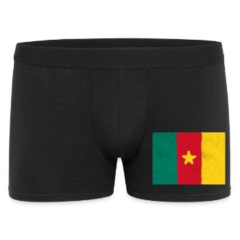 Drapeau du Cameroun - Boxer Homme - noir - Devant
