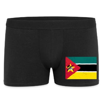 Drapeau du Mozambique - Boxer Homme - noir - Devant