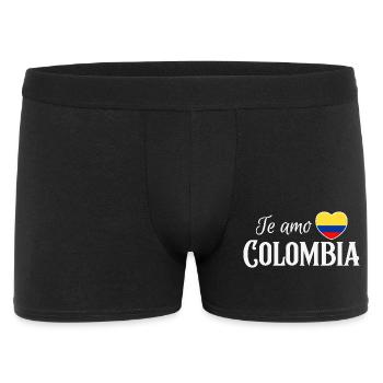 I love Colombia, Colombian pride - Men's Boxer Shorts - black - Front
