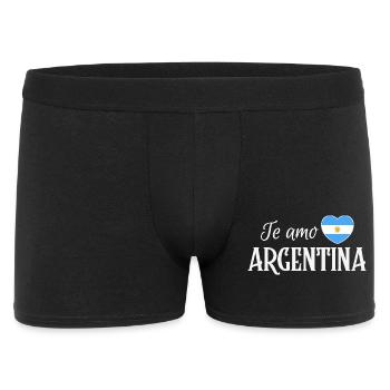 I love Argentina, Argentine pride - Men's Boxer Shorts - black - Front