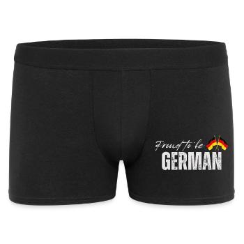 Proud German, I love Germany - Men's Boxer Shorts - black - Front