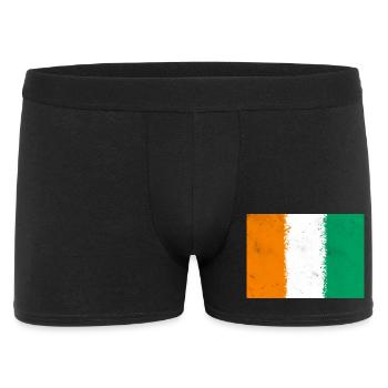 Flag of Côte d'Ivoire - Men's Boxer Shorts - black - Front