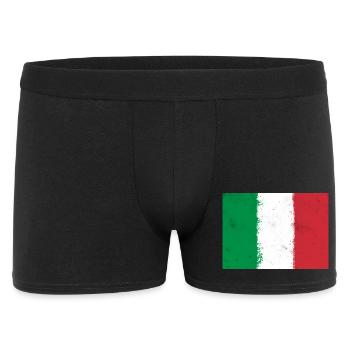 Drapeau de l’Italie - Boxer Homme - noir - Devant