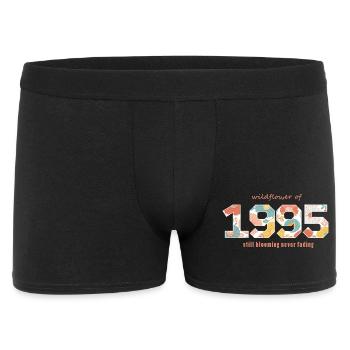 Floral 1995 - 30e anniversaire - Boxer Homme - noir - Devant