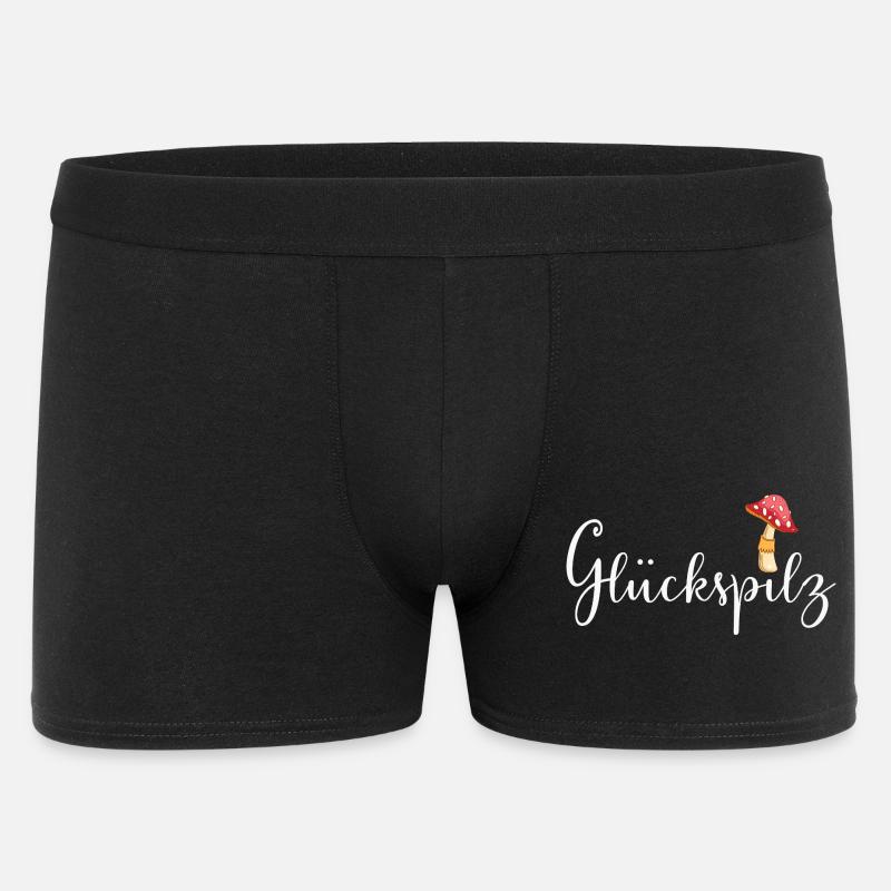 Lucky devil - Men's Boxer Shorts - black